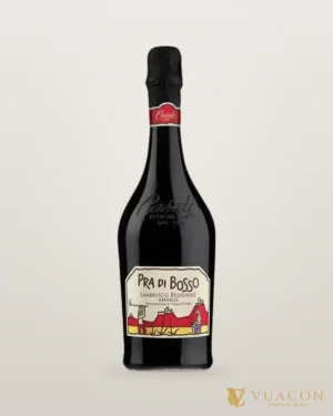 Pra Di Bosso Lambrusco Reggiano Amabile Vino Frizzante – chai chính hãng tại Vua Cồn