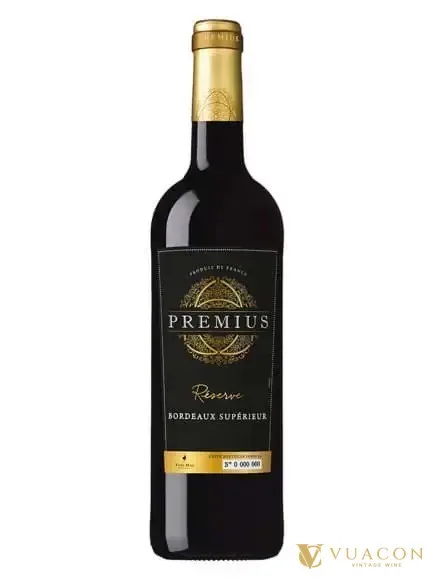 Premius La Reserve Bordeaux Superieur – Pháp, 750ml