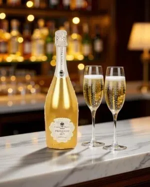 Prosecco Conte Priuli Oro Brut – sparkling Brut, Ý, 750ml (ảnh bối cảnh)