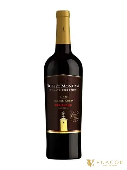 Robert Mondavi Private Selection Rye Barrel Aged Red Blend – California, Hoa Kỳ, 750ml