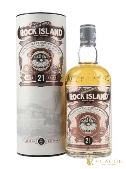 Rock Island 21 năm – blended Scotch, Scotland, 700ml