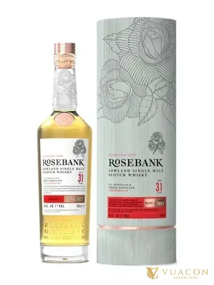 Rosebank 31 năm – Release Two – single Malt Scotch, Lowland, Scotland, 700ml