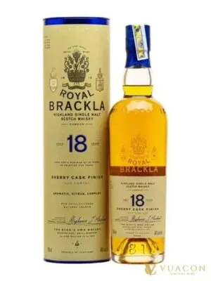Royal Brackla 18 năm – single Malt Scotch, Highland, Scotland, 700ml