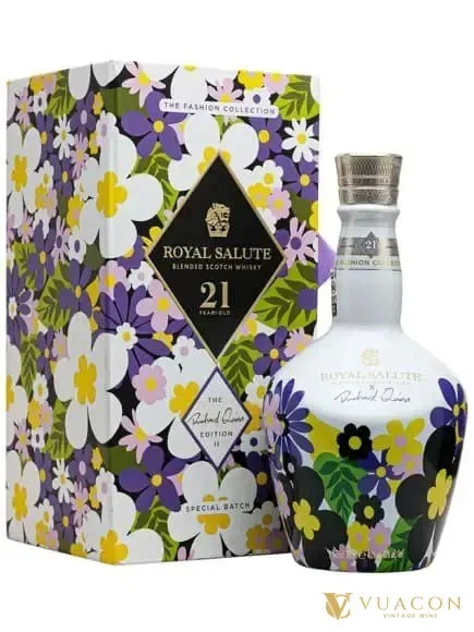 Royal Salute 21 năm – Richard Quinn Floral Edition II – blended Scotch, Scotland, 700ml