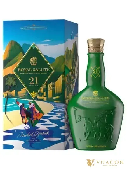 Royal Salute 21 năm – Rio de Janeiro Polo Edition – blended Scotch, Scotland, 700ml