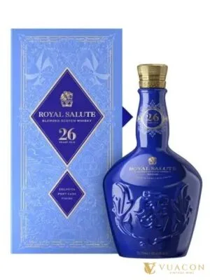 Royal Salute 26 năm – Colheita Port Cask Finish – blended Scotch, Scotland, 700ml