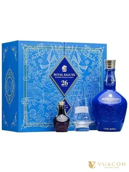 Royal Salute 26 năm – Hộp quà Tết 2026 – blended Scotch, Scotland, 700ml