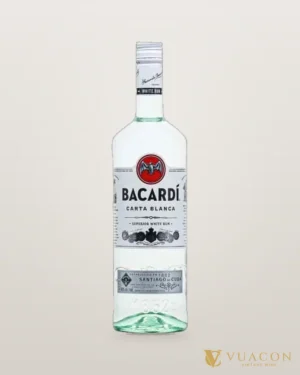 Rum Bacardi Carta Blanca – chai chính hãng tại Vua Cồn