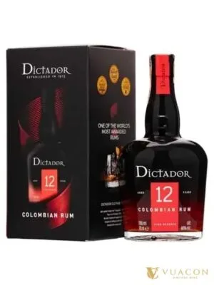 Rum Dictador 12 năm – Colombia, 700ml