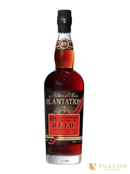 Rum Plantation Overproof O.F.T.D – dark Rum, 700ml