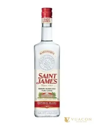 Rum Saint James Imperial Blanc – Pháp, 700ml
