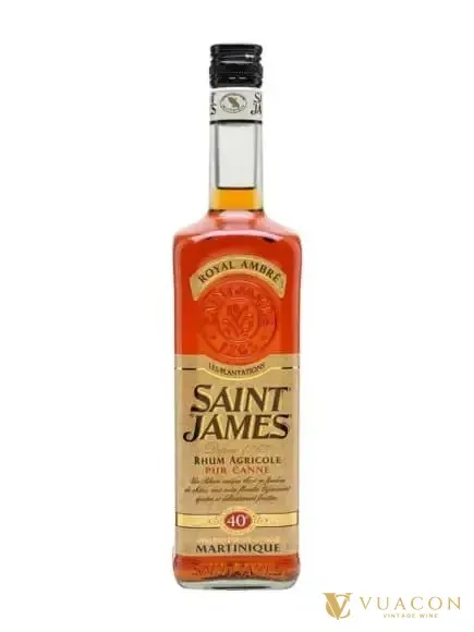Rum Saint James Royal Ambre – Pháp, 750ml