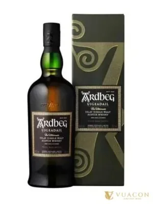 Rượu Ardbeg Uigeadail – single Malt Scotch, Islay, Scotland, 700ml