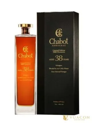 Rượu Armagnac Chabot 38 năm – Pháp, 700ml