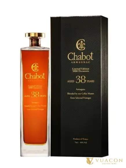 Rượu Armagnac Chabot 38 năm – Pháp, 700ml