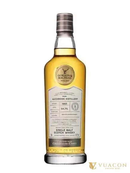 Rượu Auchroisk 1993 – cask Strength, Speyside, Scotland, 700ml