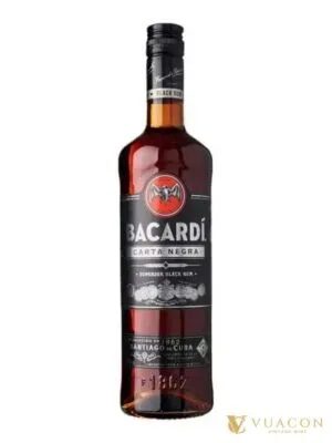 Rượu Bacardi Carta Negra Black – dark Rum, Puerto Rico, 700ml