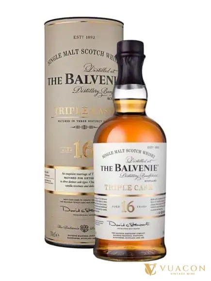 Balvenie 16 năm Triple Cask, whisky Speyside của nhà Balvenie ở Dufftown