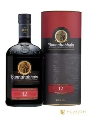 Rượu Bunnahabhain 12 năm – single Malt Scotch, Islay, Scotland, 700ml