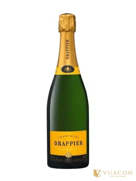 Rượu Champagne Drappier Brut Carte d'Or, chai Brut chủ lực của nhà Drappier