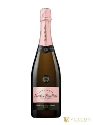 Rượu Champagne Nicolas Feuillatte Rose Reserve – Pháp, 750ml