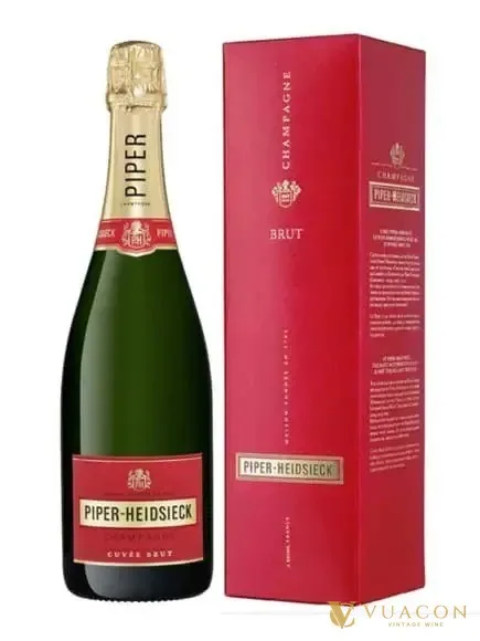 Rượu Champagne Piper-Heidsieck Cuvée Brut – Pháp, 750ml