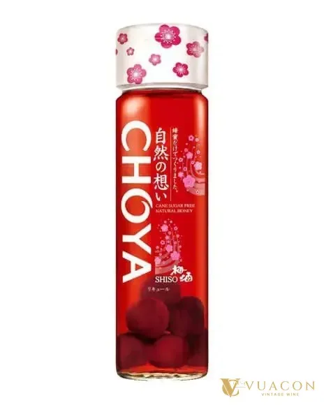 Rượu Choya Natural Shiso 650ml – umeshu, Nhật Bản, 620ml