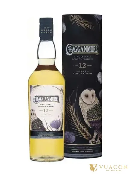 Rượu Cragganmore 12 năm, Special Releases 2019 – cask Strength, Speyside, Scotland, 700ml