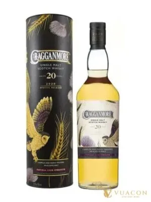 Rượu Cragganmore 20 năm – Special Release 2020 – cask Strength, Speyside, Scotland, 700ml