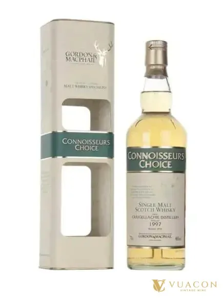 Rượu Craigellachie 1997 – single Malt Scotch, Speyside, Scotland, 700ml