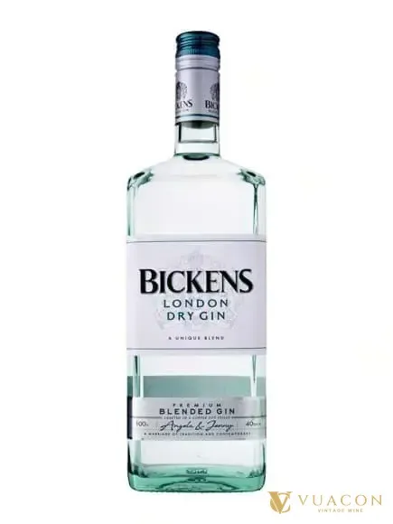 Rượu gin Bickens London Dry Gin – Anh