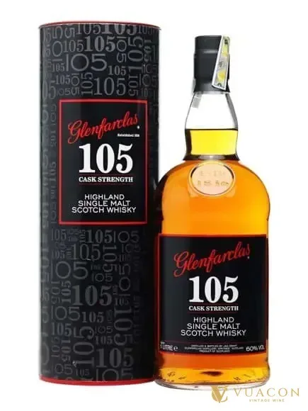 Rượu Glenfarclas 105 – single Malt Scotch, Speyside, Scotland, 700ml