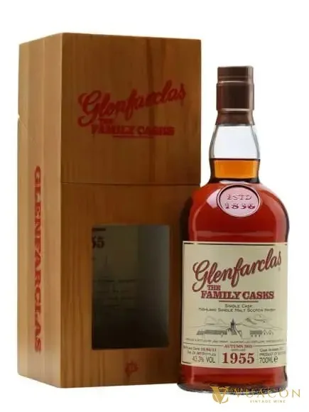 Rượu Glenfarclas 1955 – single Malt Scotch, Speyside, Scotland, 700ml