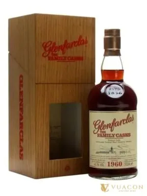 Rượu Glenfarclas 1960 – single Malt Scotch, Speyside, Scotland, 700ml