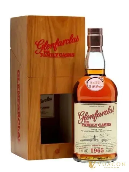 Rượu Glenfarclas 1965 – single Malt Scotch, Speyside, Scotland, 700ml