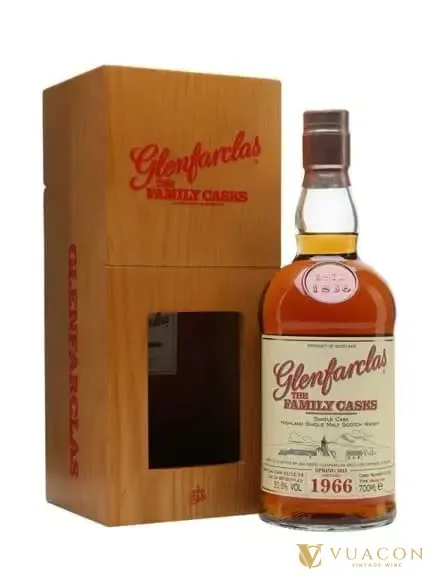 Rượu Glenfarclas 1966 – single Malt Scotch, Speyside, Scotland, 700ml