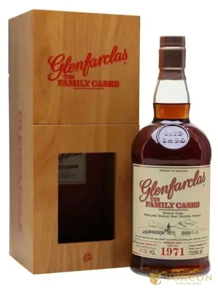 Rượu Glenfarclas 1971 – single Malt Scotch, Speyside, Scotland, 700ml