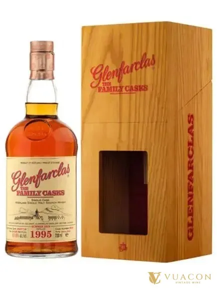 Rượu Glenfarclas 1995 – single Malt Scotch, Speyside, Scotland, 700ml