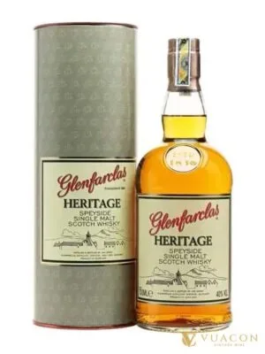 Rượu Glenfarclas Heritage – single Malt Scotch, Speyside, Scotland, 700ml