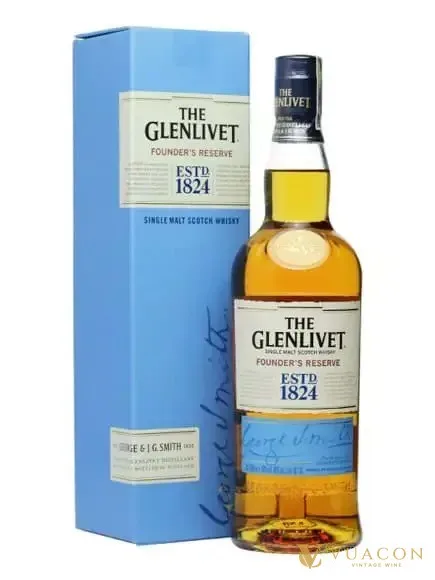 Rượu Glenlivet Founder’s Reserve – single Malt Scotch, Speyside, Scotland, 700ml