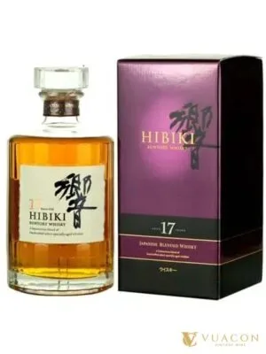 Rượu Hibiki 17 năm – blended Whisky Nhật, Nhật Bản, 700ml