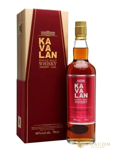Rượu Kavalan Sherry Oak Single Malt Whisky Đài Loan – 700ml