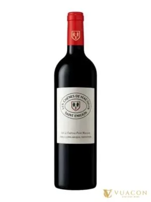 Rượu Les Chenes de Macquin – Bordeaux, Pháp, 750ml
