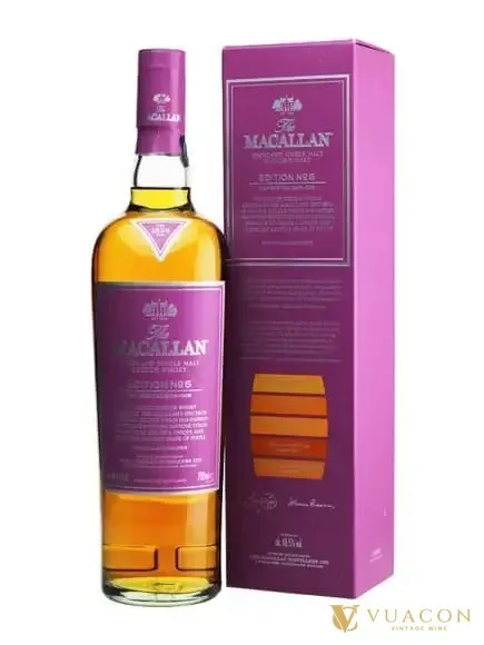 Rượu Macallan Edition No. 5 – phiên bản giới hạn, Speyside, Scotland, 700ml