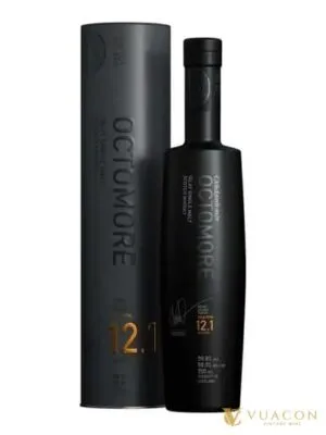 Rượu Octomore 12.1 – cask Strength, Islay, Scotland, 700ml