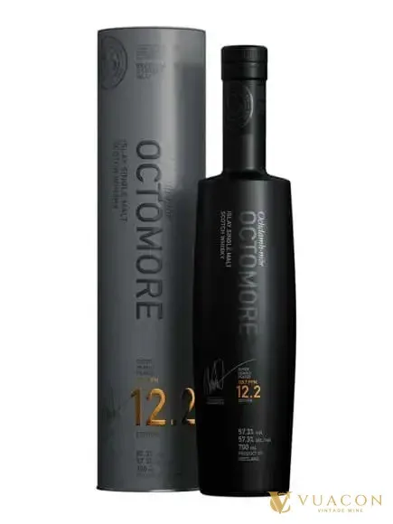 Rượu Octomore 12.2 – cask Strength, Islay, Scotland, 700ml