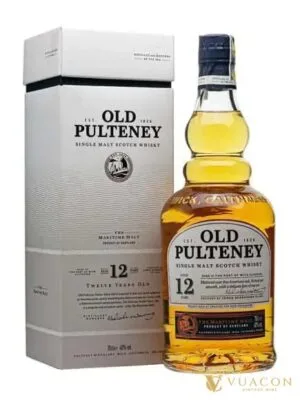 Rượu Old Pulteney 12 năm – single Malt Scotch, Highland, Scotland, 700ml