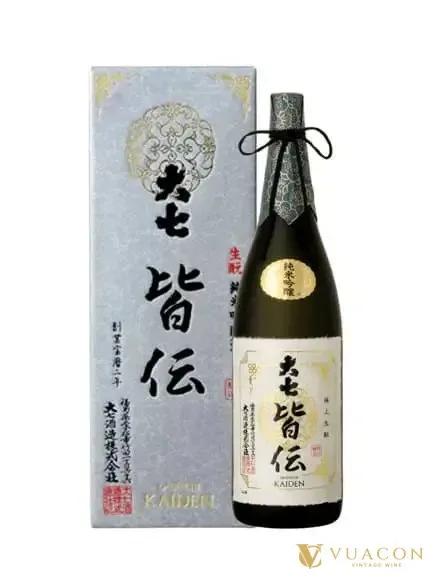 Rượu Sake Daishichi Kaiden 1.8L – junmai Ginjo, Nhật Bản, 1800ml