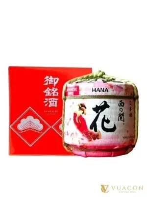 Rượu Sake Nishinoseki Hana Barrel – Nhật Bản, 1800ml