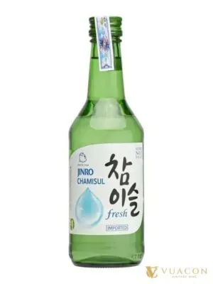 Rượu Soju Jinro Chamisul Giá thùng 20 chai – Hàn Quốc, 375ml